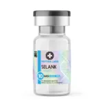 Selank 10 mg – research peptide vial, label purity 99%, Peptra Labs